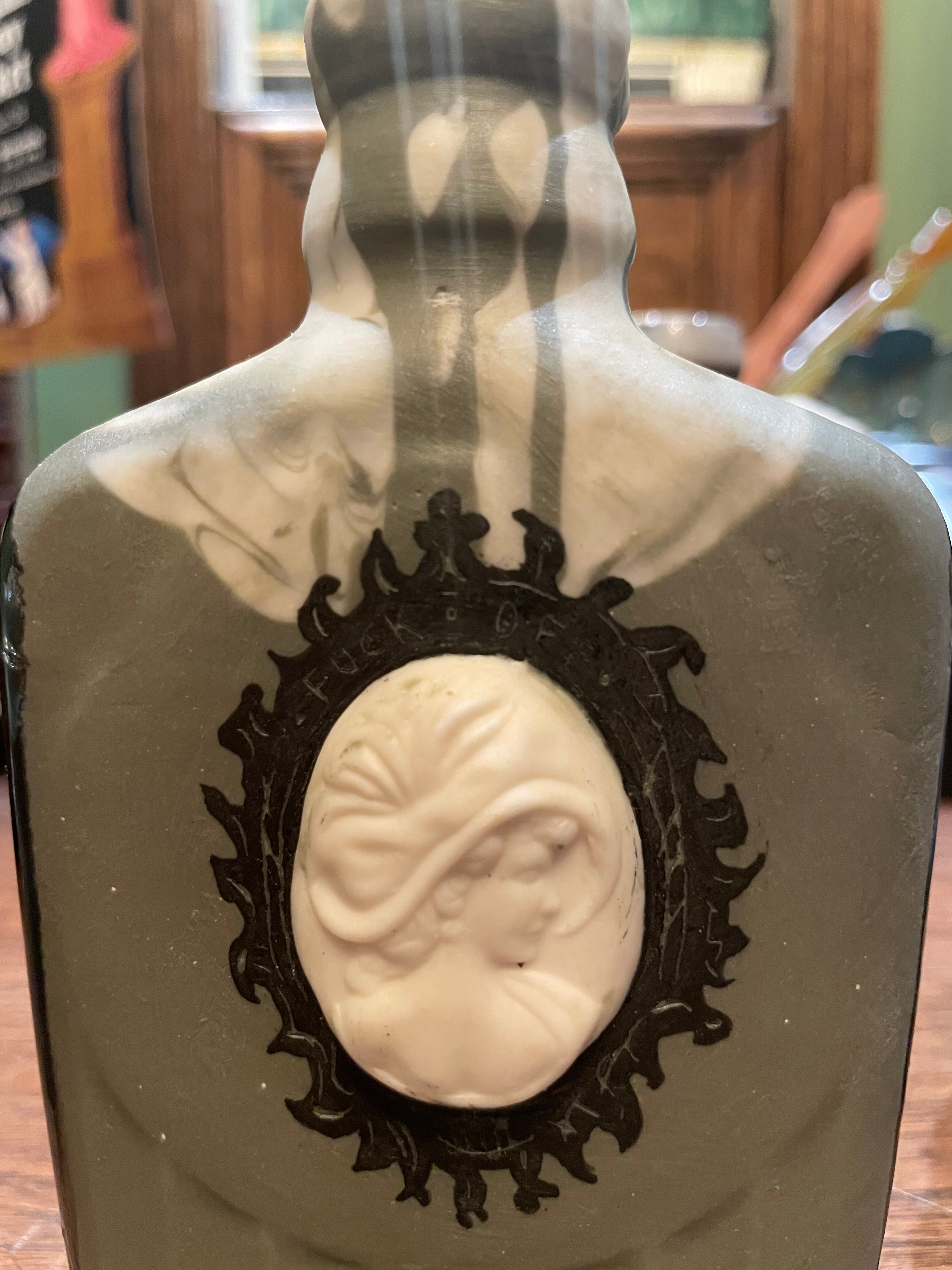 Porcelain Cameo Bottle