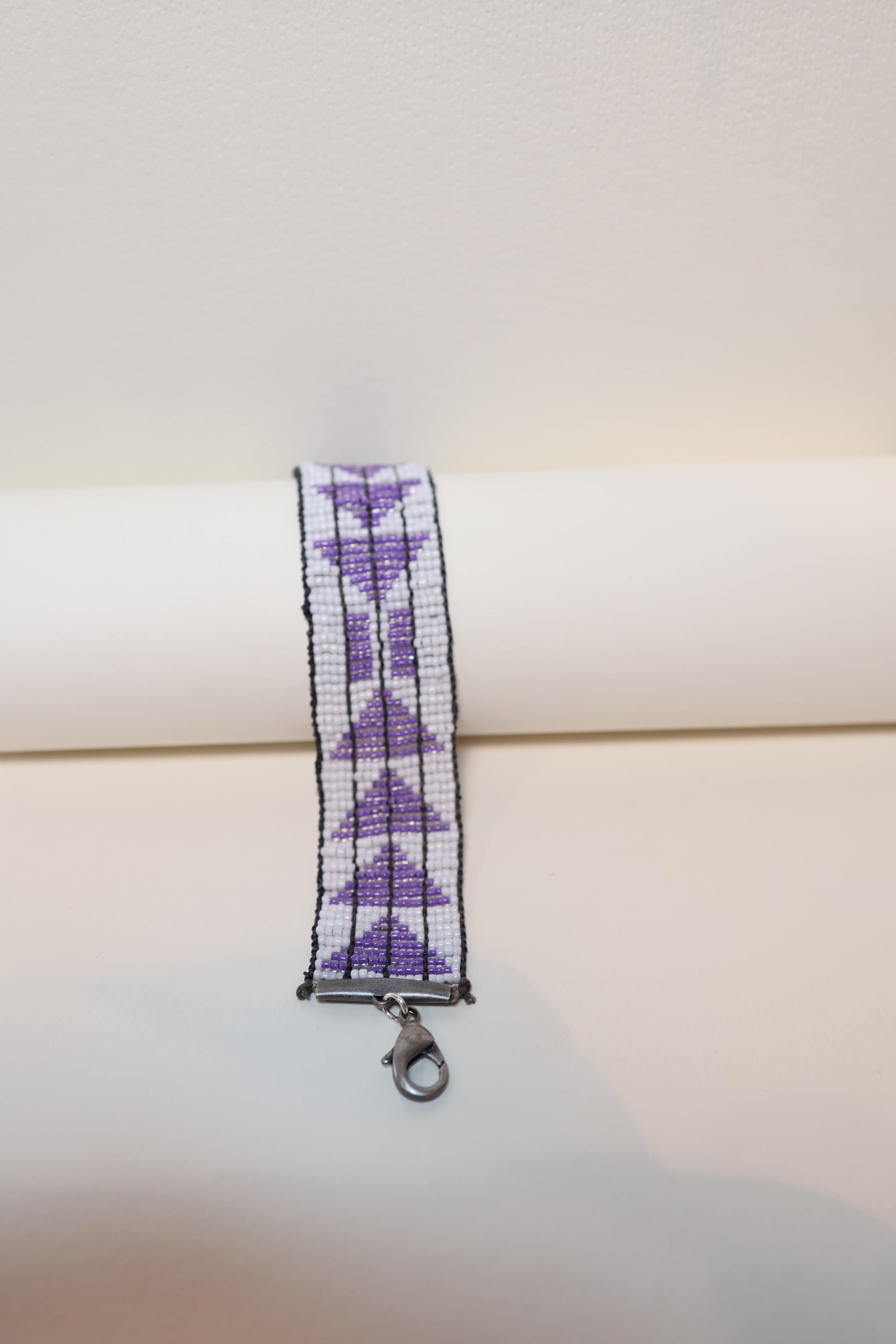 Woven Bead Belt Bracelet