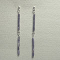 Wampum Bead Strand Dangle Earring