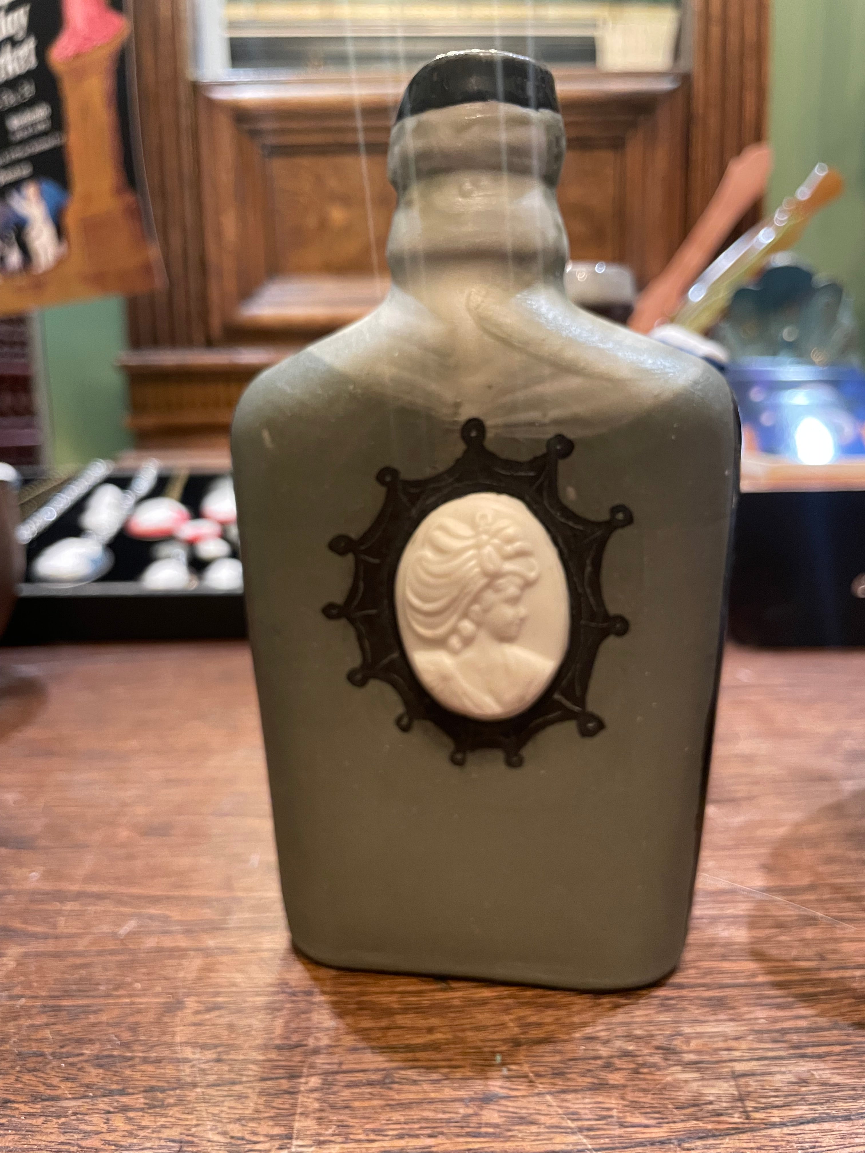 Porcelain Cameo Bottle