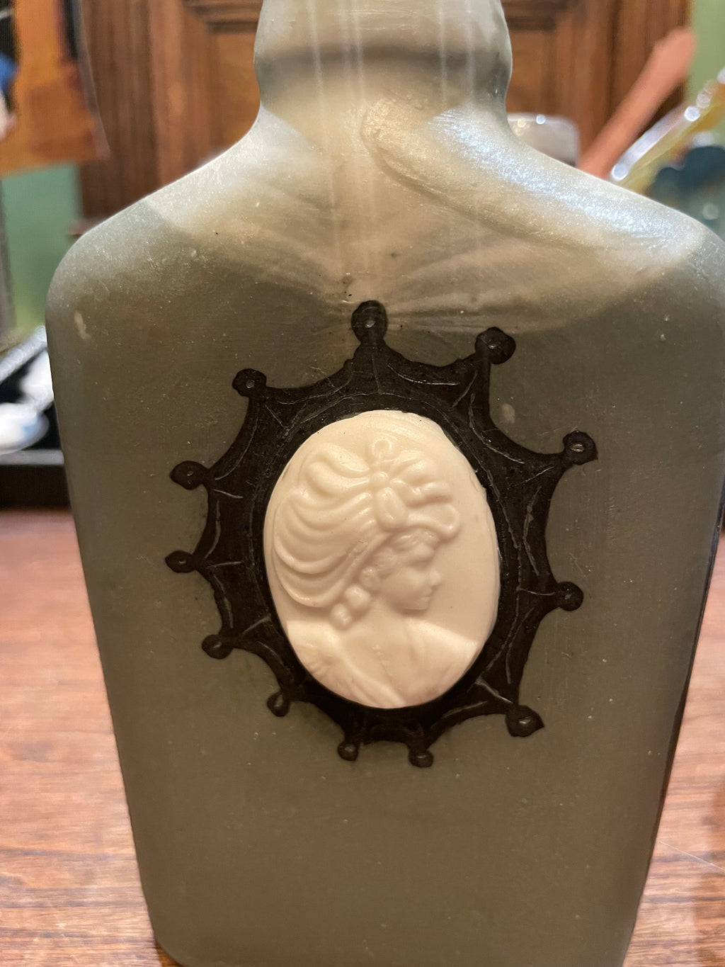Porcelain Cameo Bottle