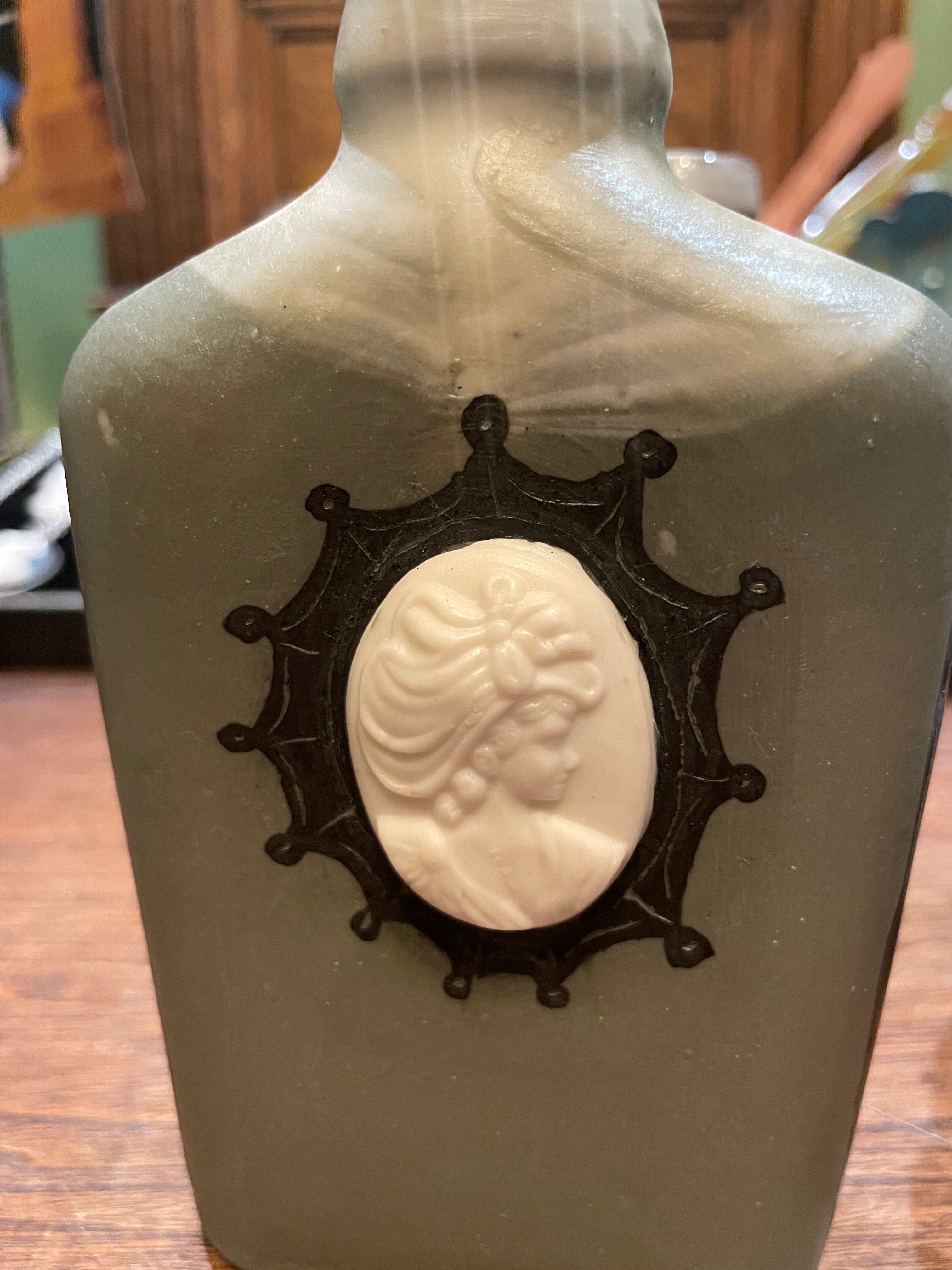 Porcelain Cameo Bottle