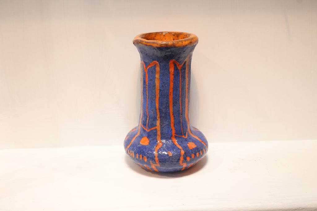 Inlay Carved Vase
