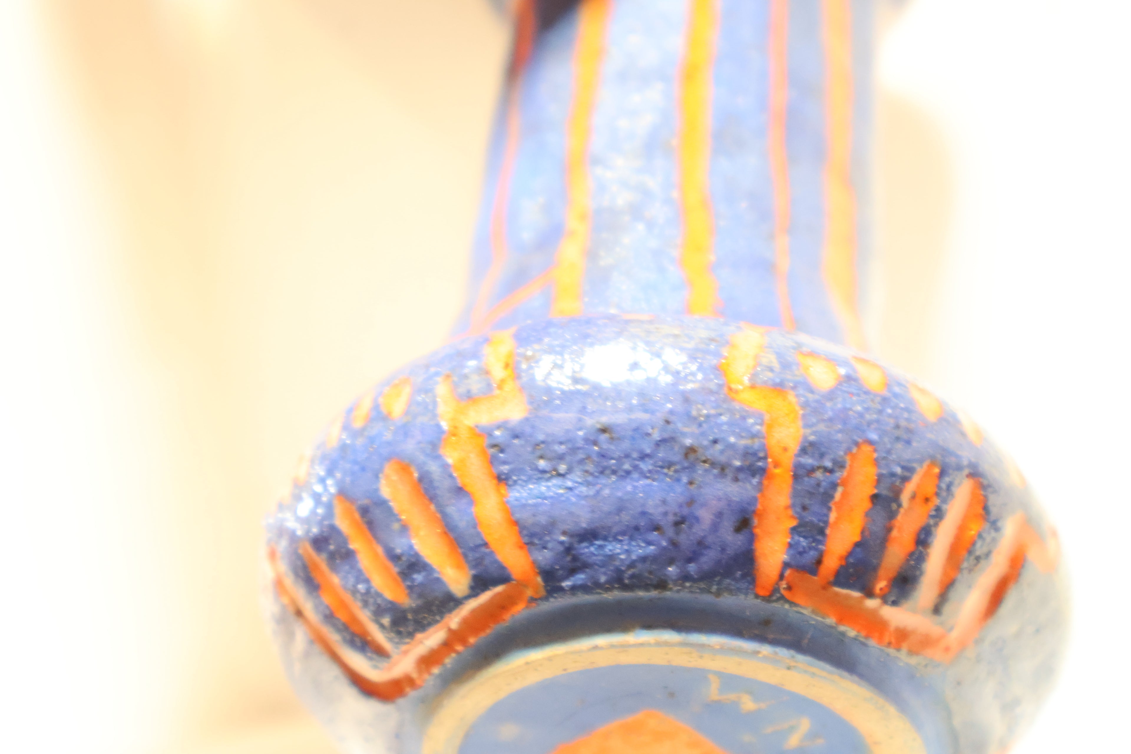 Inlay Carved Vase