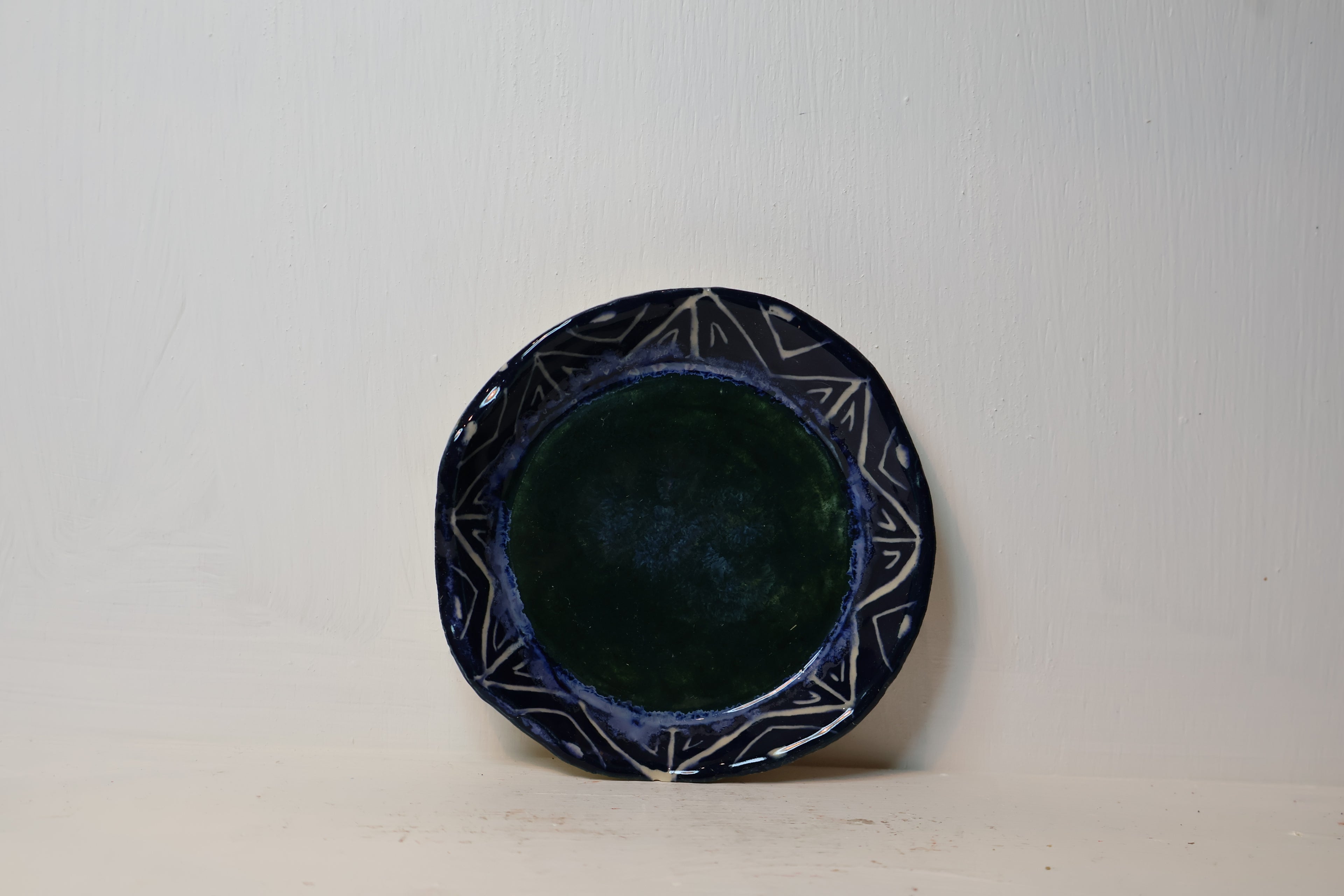 Small Patterned Plate