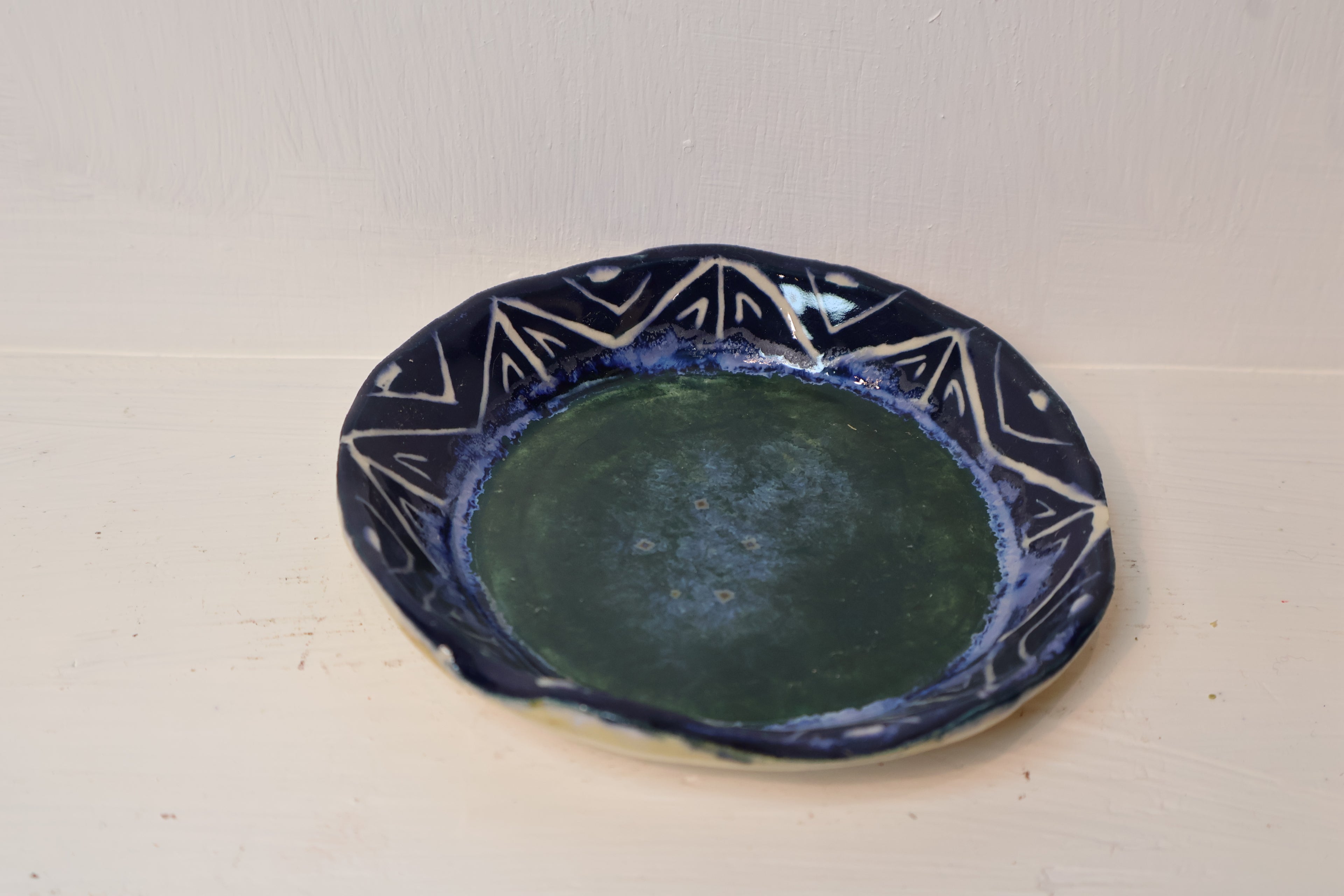 Small Patterned Plate