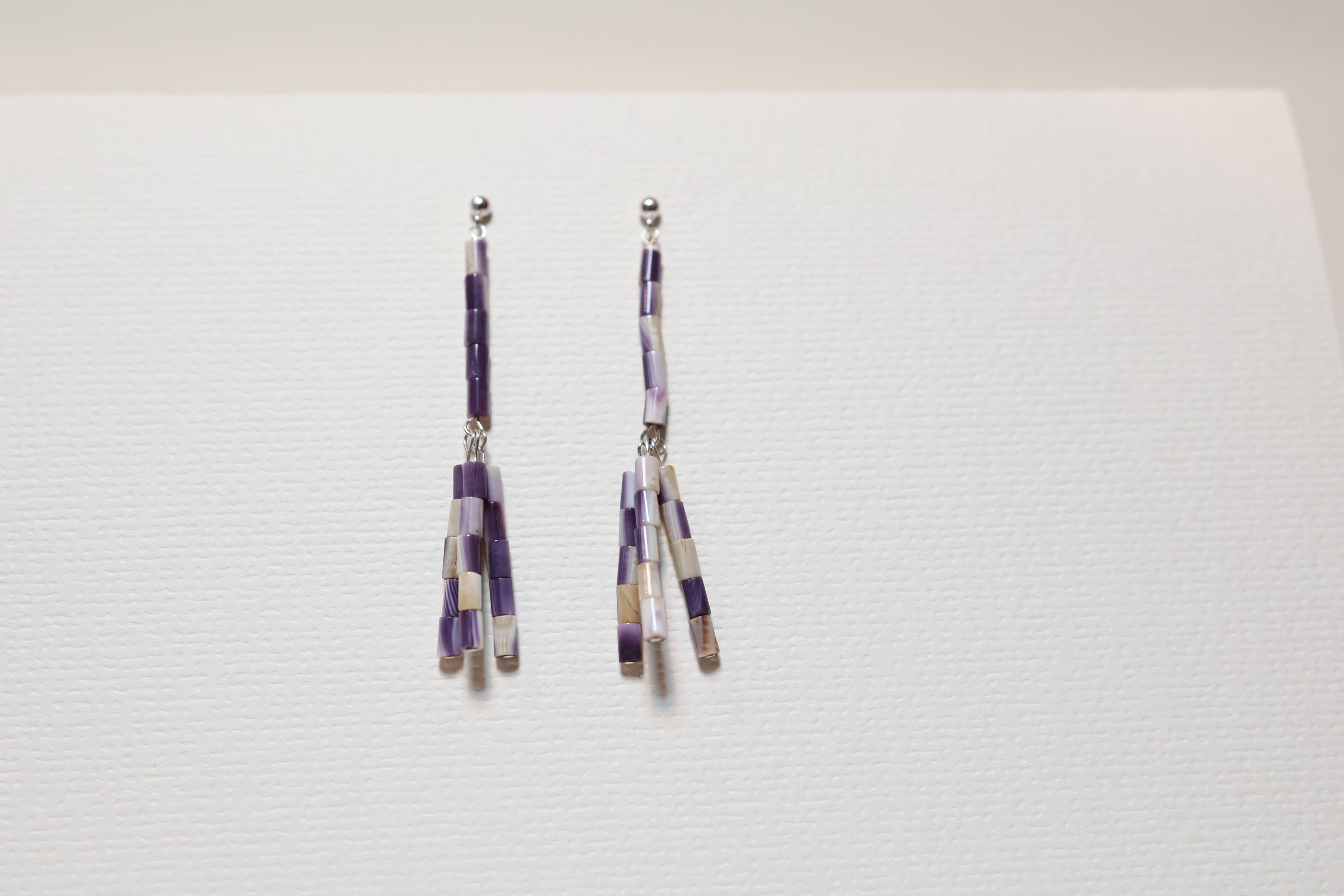 Pair of Wampum Earrings